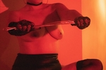 Almost naked and ready to fuck!