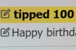 Birthday gifts
