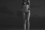 on the beach