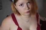 kitty in red