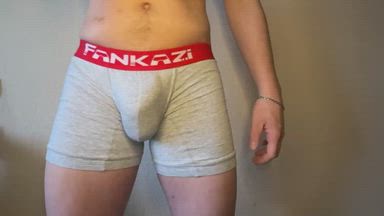 I spank the bulge
