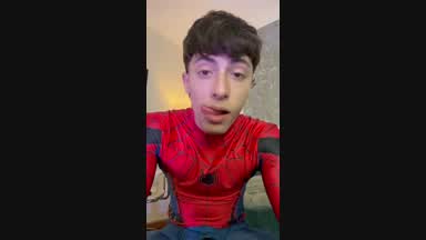 I am Spiderman LOL😘