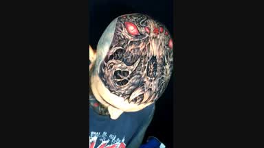 HEAD TATTOO