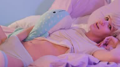 Cuddles and jerk off