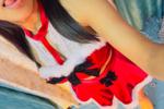 Riya Christmas dress sexy look