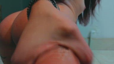 my holes are very close on your dick in pov in dog