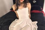 white dress
