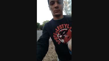 cum in the park