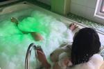 flirty in the jacuzzi