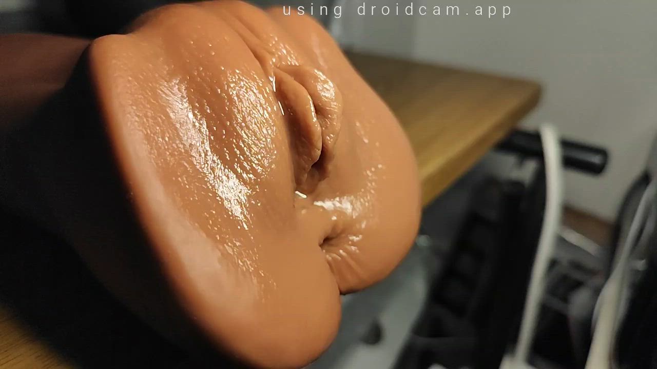 Slippery Vaginal Penetration Live: Lubed-Up Ecstas