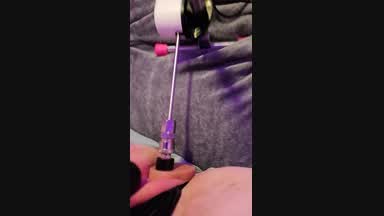 Creamy pussy fuck machine