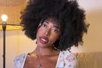 Cum in my cute afro face