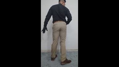 caqui - black suit