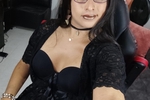 Khalifa in Black Lingerie