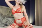 Sexy red underwear