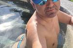 In the pool