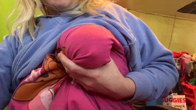 Milk through shirt