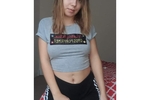 For the first time as a model here