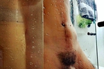 ...The shower...