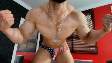 flex muscular, most muscular!!!