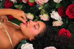 Rose petals