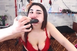 2 dildo for mouth