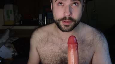 Str8 blow realistic Dildo 🥵