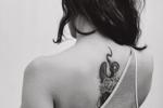 black and white