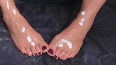 Cum in my feet