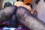 My hairy ass.