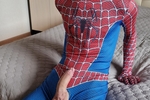 I'm in a Spider-Man costume
