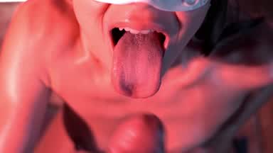 I make him edge and cum twice