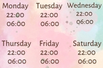 My Schedule