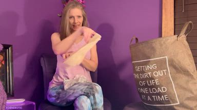 Robin Erotic ~ Found in the Hamper MILF discovers