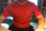 post workout pre-cam pics