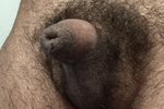 Hairy tiny cock