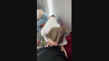 POV Blowjob in fitting room