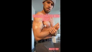 VIDEO 178 | Crushing Objects with Biceps