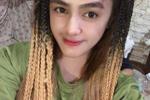 My face with. Out filter