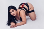 sexy black lingerie