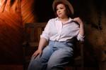 emily <3 — hat, jeans, white shirt and smile