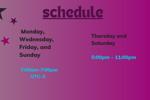 schedule