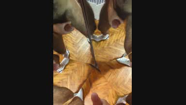 5 cocks (mirror) cumshot