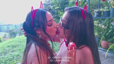 PASSIONATE KISS WITH MY FRIEND
