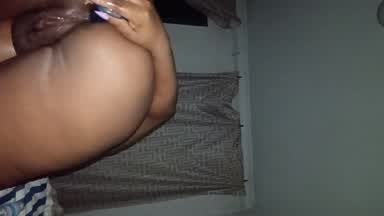 Dildo on asshole