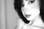 black and white