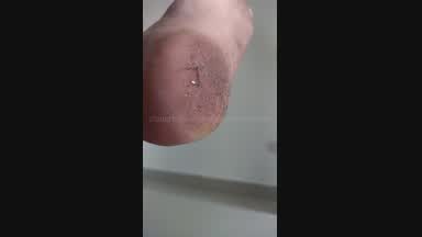 i´m back here, let´s play hard!!! — Close up of my feets after a kick boxing training