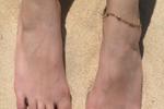 Feet in the sand