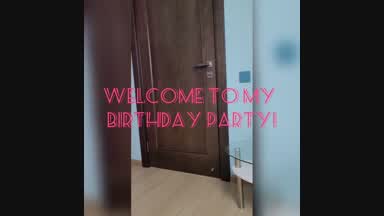 BIRTHDAY PARTY TODAY!