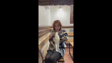 Me and cat